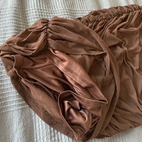 Forever 21 brown mesh mini dress - Picture 7 of 8